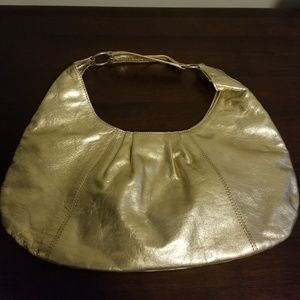 Gold Women's Hobo Handbag Purse